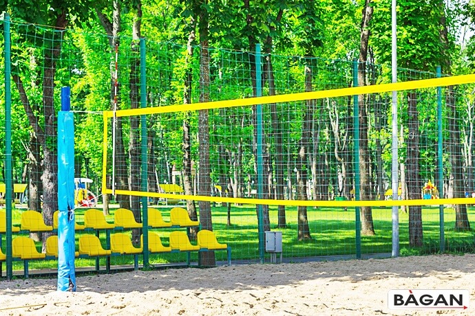 Ogrodzenie beach volley